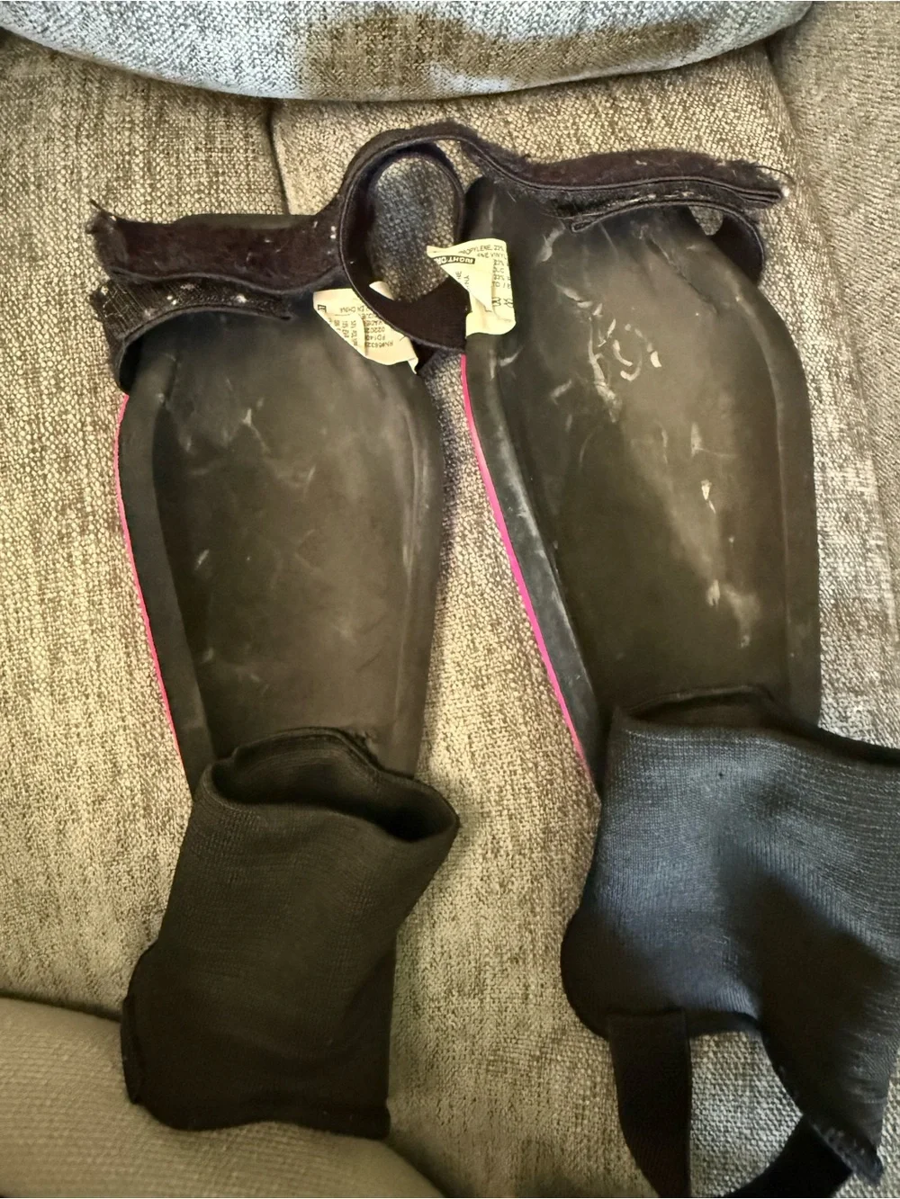Girls Nike shin guards